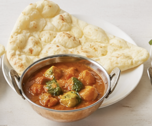野菜カレーとナン