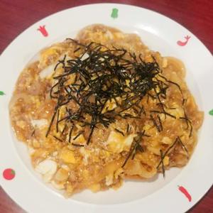 中華風カツ丼
