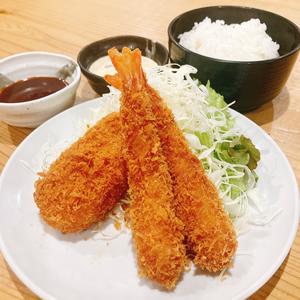 【人気NO.2】海老フライ2本＆カニクリームコロッケ定食【カツソース・タルタル】