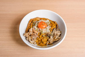 スパイスカレーまぜそば