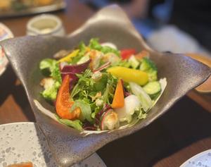 新鮮野菜のサラダ