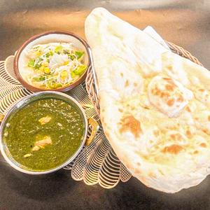 サグチキンカレーセット Sag Chickin Curry Set