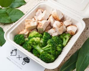 国産鶏ムネ肉ステーキ(400g)＆新鮮国産ブロッコリー