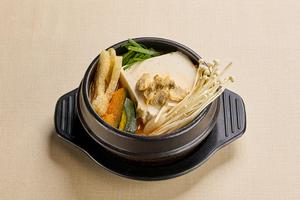 野菜とアサリのテンジャンチゲ