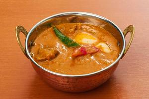 マトンマサラ Mutton Masala with Plain Nan