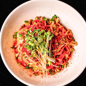 四川汁なし担担麺