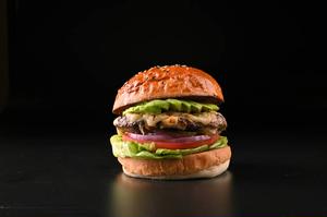 プレミアムアボカドチーズバーガー SET Premium Avocado Cheeseburger set
