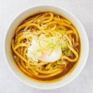 蕎麦屋の半玉カレーうどん