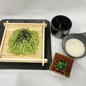 とろろ茶そば