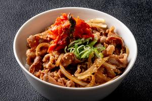韓国カルビ丼とスンドゥブ 洞山 キムチ牛カルビ丼