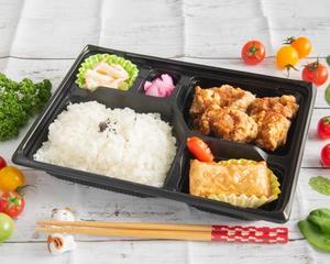 辛い唐揚げ弁当 Spicy Fried Chicken Bento Box
