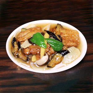 珉珉 ナスと豚肉のうま煮