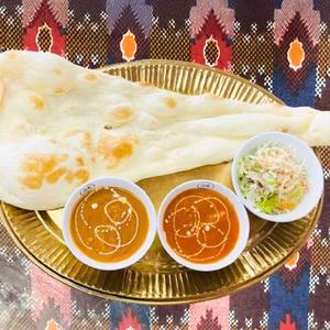 2種類のカレーセット Double Curry Set-