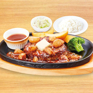 【899】ニンニク手ごねハンバーグ弁当