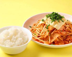チーズ豚キムチご飯付き 小盛 cheeseporkKimchi ＆rice small
