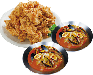 チキン＆中華料理Cセット