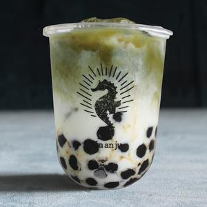 タピオカ抹茶ミルクオレ