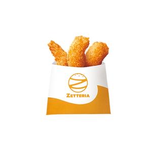 ゼッテリア ZETTERIA ポップコーンシュリンプ～タルタルソース～3尾　Popcorn Shrimp with Tartar Sauce
