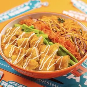 マヨネーズサクサクチキンビビンバ