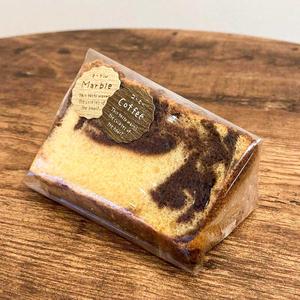わらびもち屋のシフォンケーキ1カット(マーブルカフェモカ)