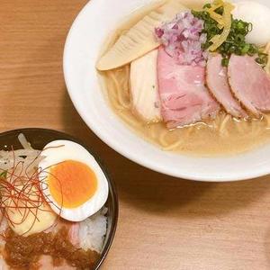 特選鴨だし白湯ラーメン×ミニ鴨肉丼