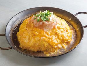 ココイロカフェ 雪解けみぞれオムライス【和風仕立て】