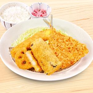 かつ庵 鯵と野菜フライ弁当