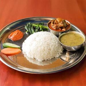 マトンカレーライスセットMutton Curry Rice Set