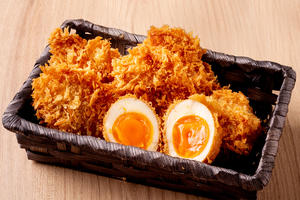 宅配とんかつ かさねや サクサクミニチキン&味玉フライ