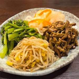 ナムル四種盛
