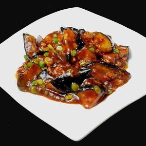 牛挽肉入り麻婆ナス