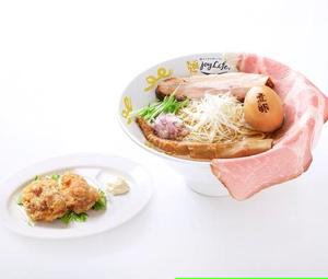 貝出汁スペシャルらーめん+唐揚げ(2個)