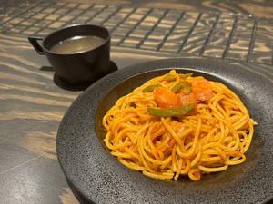 懐かしのナポリタン+スープセット