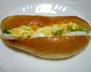 ふわとろ玉子のロールサンド【menu限定】