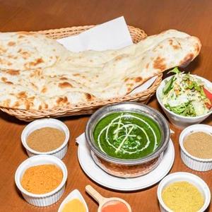 ほうれん草チキンカレーセット 【Spinach and Chicken Curry Set】