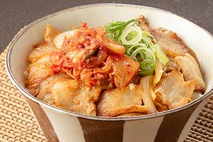 味噌だれキムチ豚焼肉丼