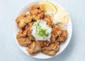大盛りおろしポン酢からあげ丼