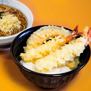 海老天丼セット(海老×2、南瓜)