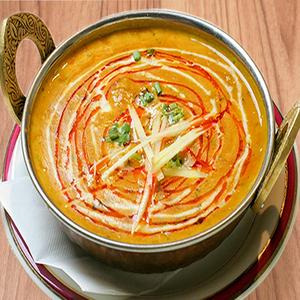 豆カレーナン又はライス、Dal Curry, Nan or Rice