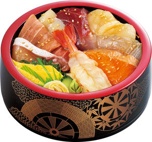 つきじ海賓 熟成油の漬けちらし丼