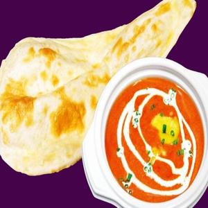 【カレー＆ナンセット】butter chicken curry set(バターチキンカレーセット)