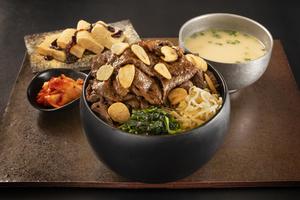 黒毛和牛にんにく肉御膳