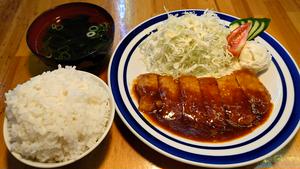 トンテキ定食 ソフトドリンク付き
