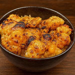 絶品大トロホルモン丼 特製 西京味噌だれ
