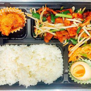 ニラレバ弁当