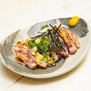地鶏ももたたき