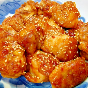 鶏ももの特製たれ焼き