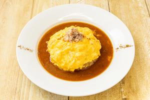 【人気No.2】カレーオムチャーハン Curry ＆ Fried Rice Omelette