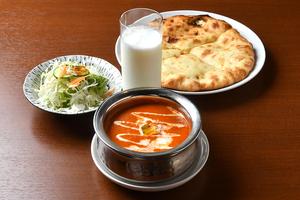 バターチキンチーズナンセット Butter chicken cheeg nan set
