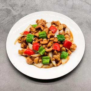 鶏肉とカシューナッツ炒め 白ご飯付き